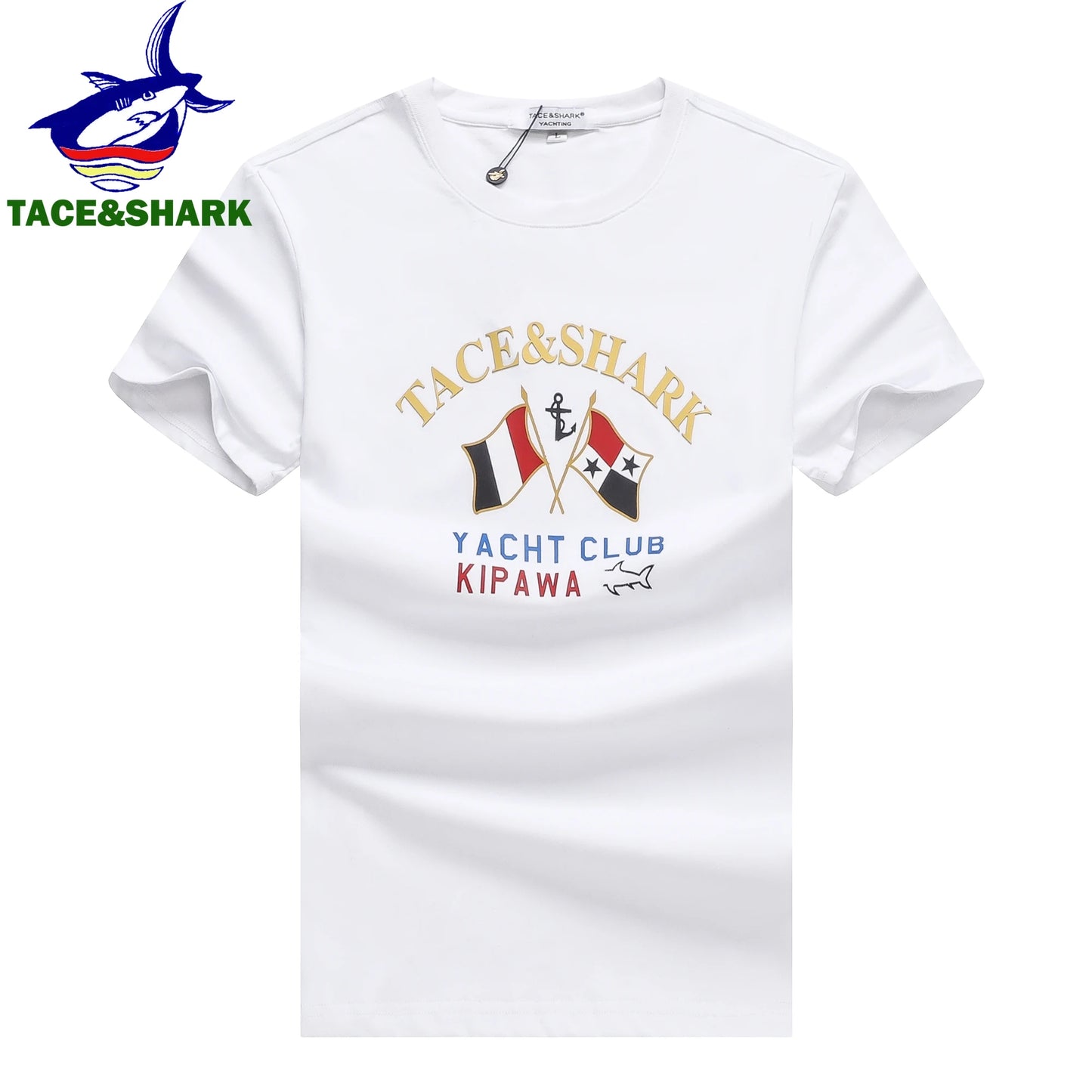 TACE&SHARK  T Shirts Casual