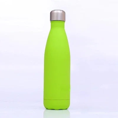 1000ML Double Wall 304 Stainless Steel Thermal Flask Fashion Vacuum Thermos Outdoor Portable Sport Thermal Drink Water Bottle