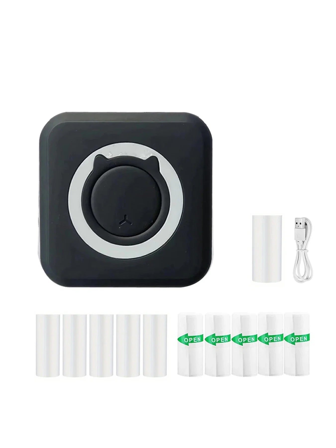 Mini Bluetooth Sticker Printer – Portable Inkless Pocket Printer for Photos, Journals & Notes