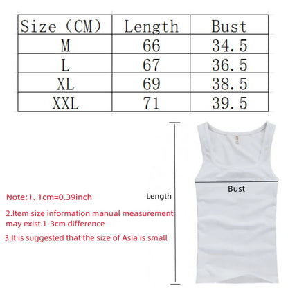 3pcs/lot Cotton Mens Tank Tops Sleeveless
