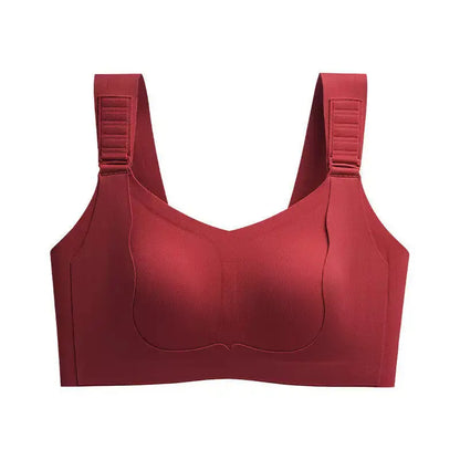 Plus Size Women Seamless Lingerie Adjustable Strap