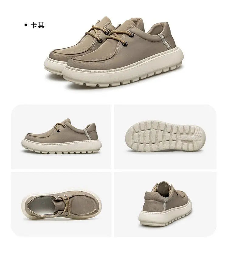 Men's Thick Sole Casual Sneakers