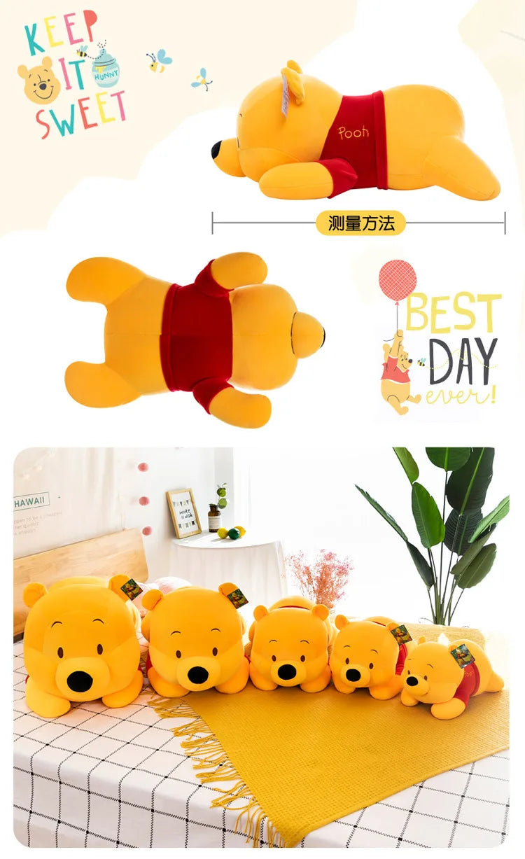 45cm Winnie the Pooh Plush Doll – Soft Disney Cartoon Stuffed Toy | Cute Gift for Girls & Kids’ Birthdays