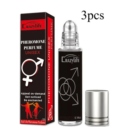 3pcs KAKOU Upgraded CARDIAC SIGNAL DANGEROUS LIAISONS Erotic REFRESH Pheromone Perfume Roller Ball Fragrance Spray for Men Women