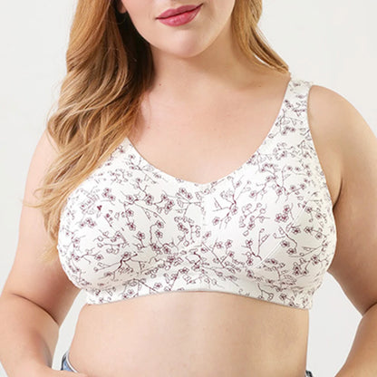 Plus Size Bra For Women Wireless Full Coverage