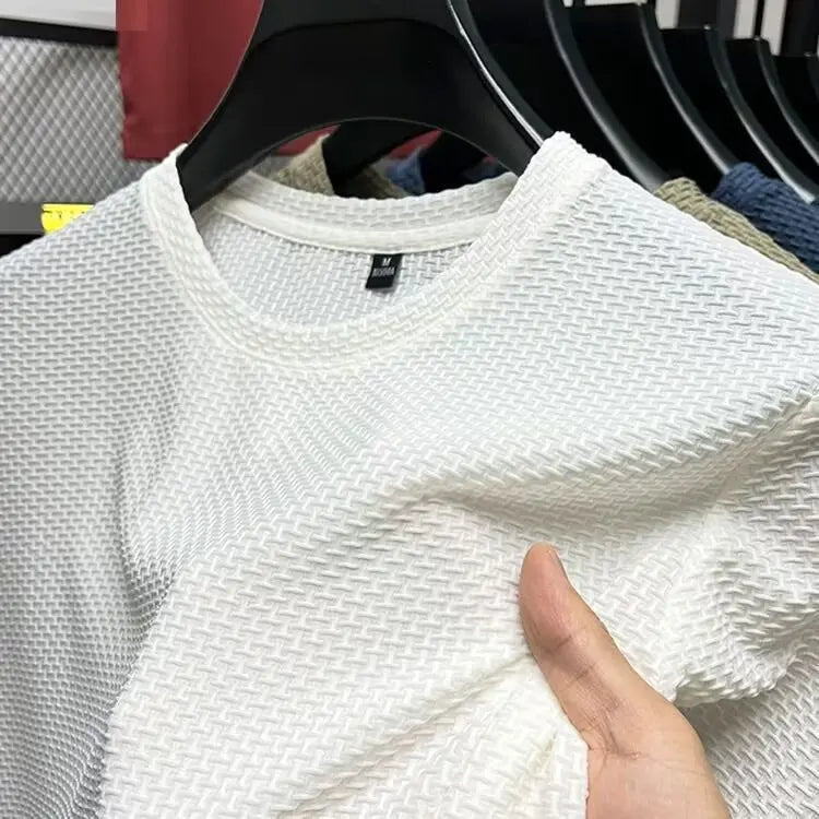 Mesh Ice Silk T-shirt