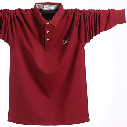 Men's Polo Shirt Long Sleeves