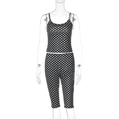 Polka Dot Pants Set