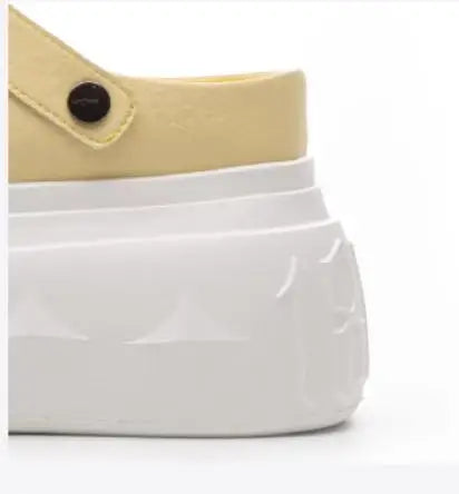 Fujin 9cm Synthetic Microfiber Leather Chunky Sneakers