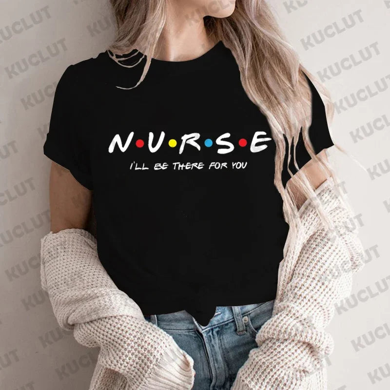 Nurse Print T-Shirt