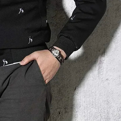 Woven Leather Bracelet
