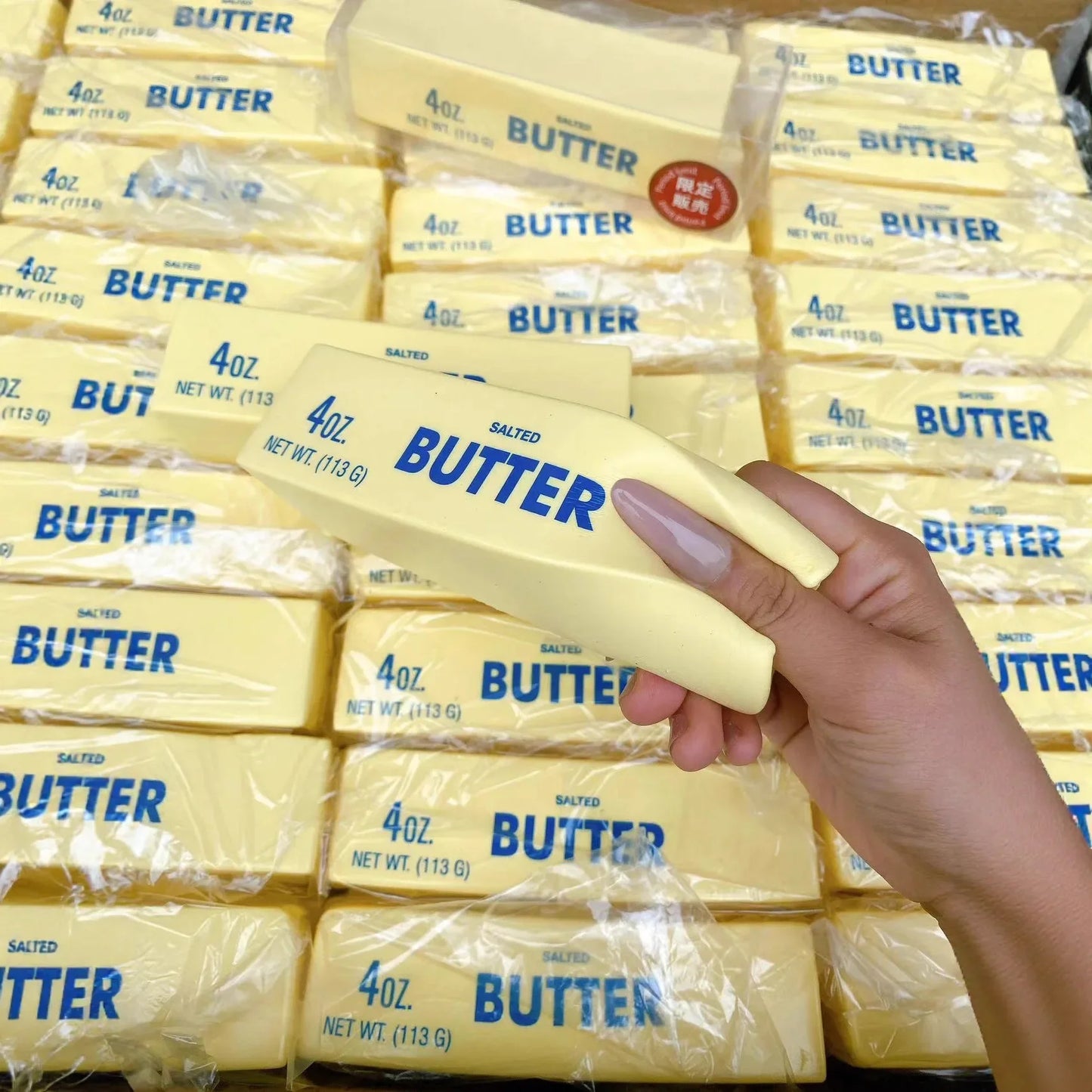 Butter Squishy Toy