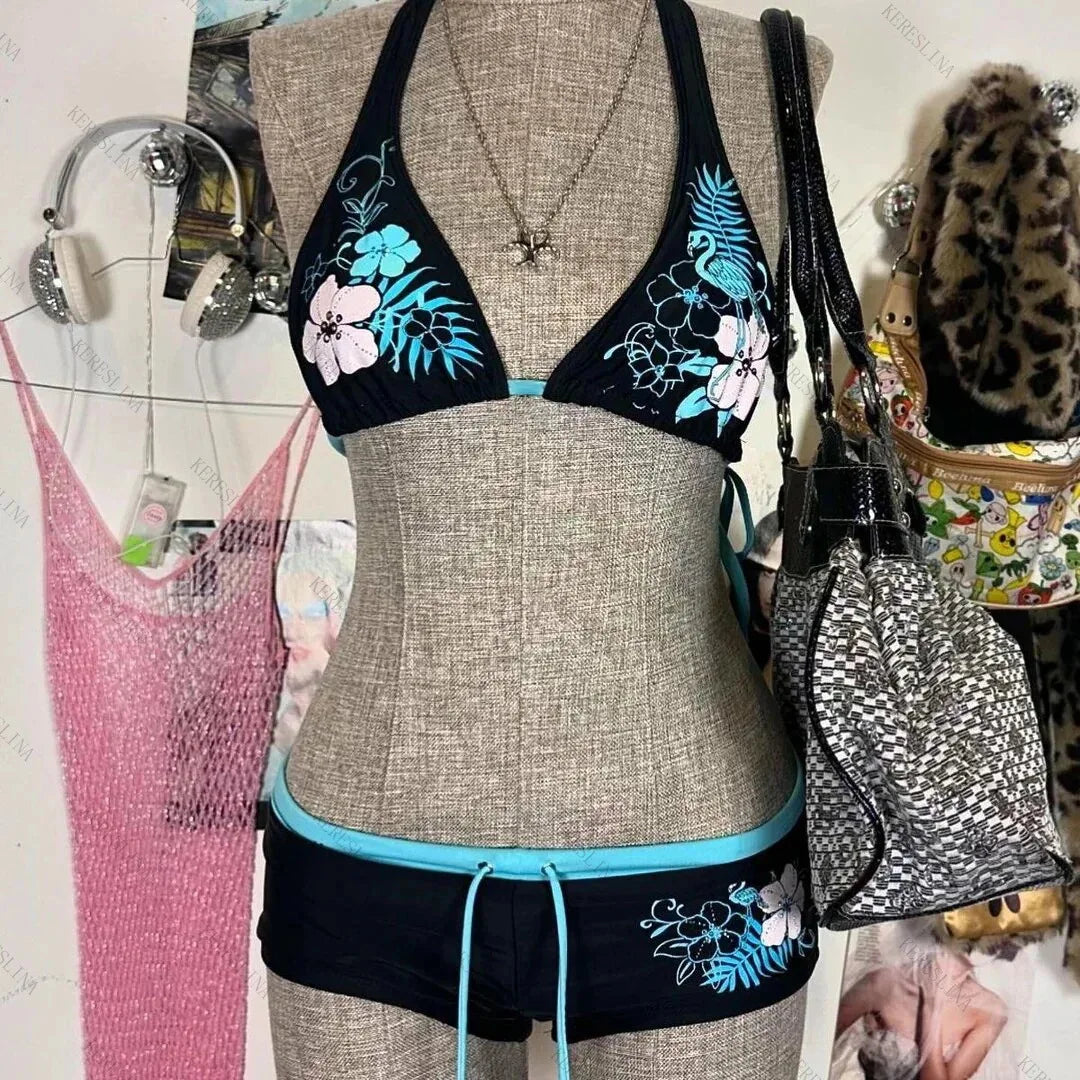 Split Bathing Suit Set