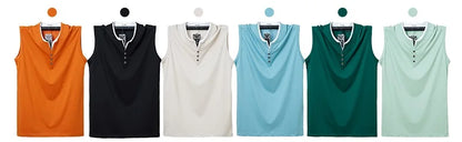 Mens Sleeveless Cotton Tank Top