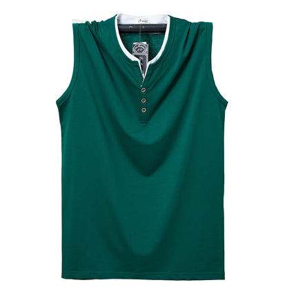 Mens Sleeveless Cotton Tank Top