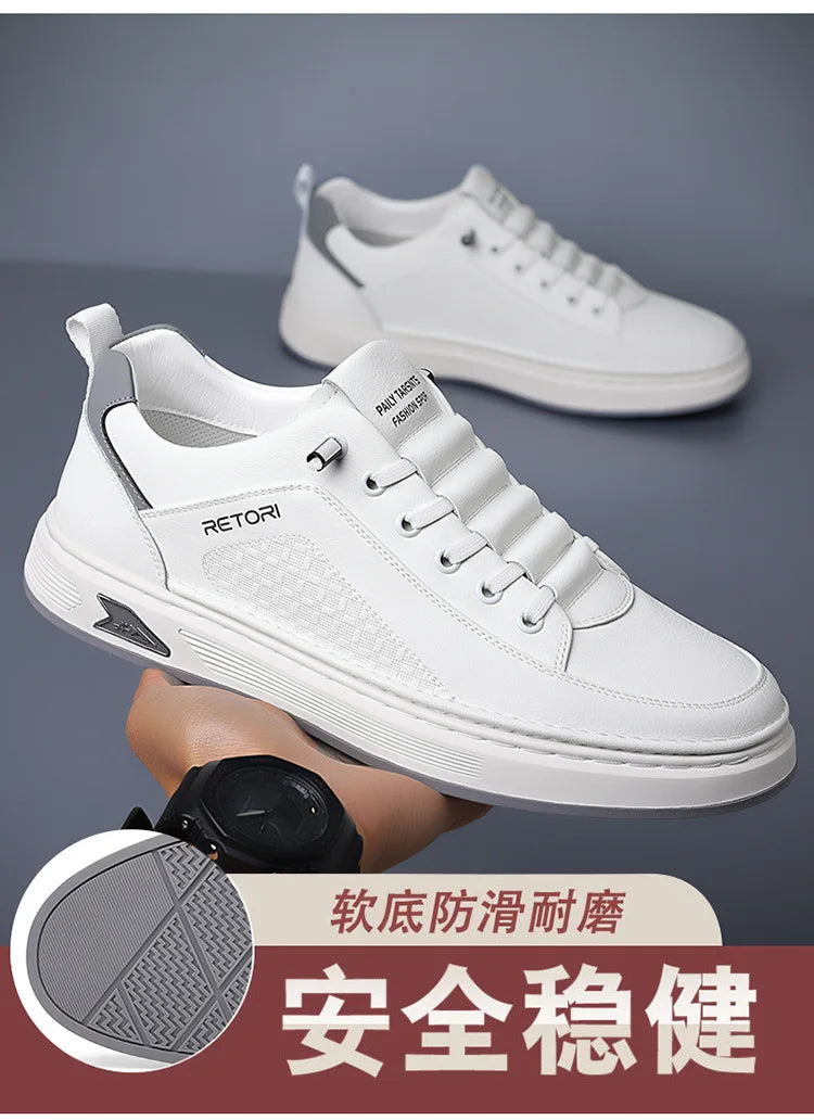 Leather Breathable Casual Shoes