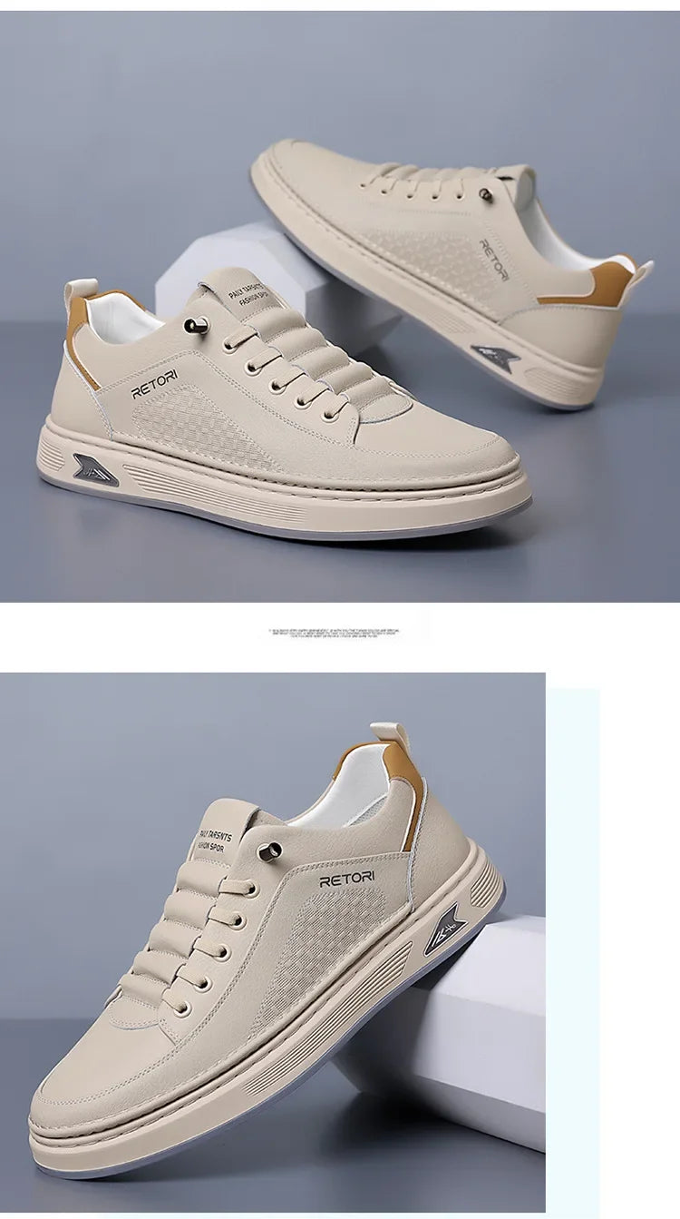 Leather Breathable Casual Shoes