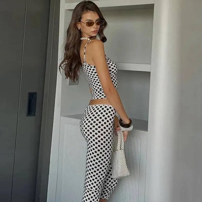 Polka Dot Pants Set