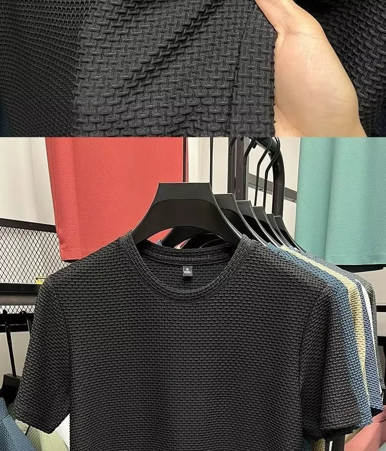 Mesh Ice Silk T-shirt