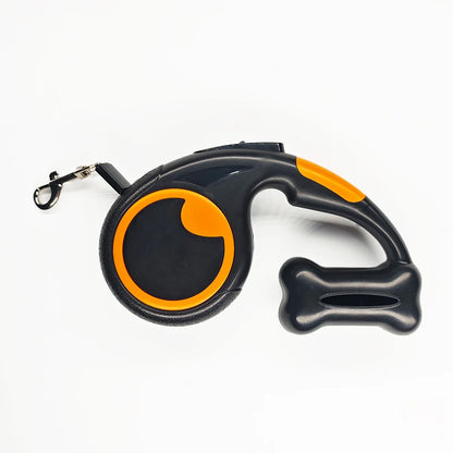 Automatic Retractable Dog Leash – 3M/5M Nylon Traction Lead for Small Pets