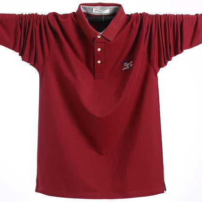 Men's Polo Shirt Long Sleeves