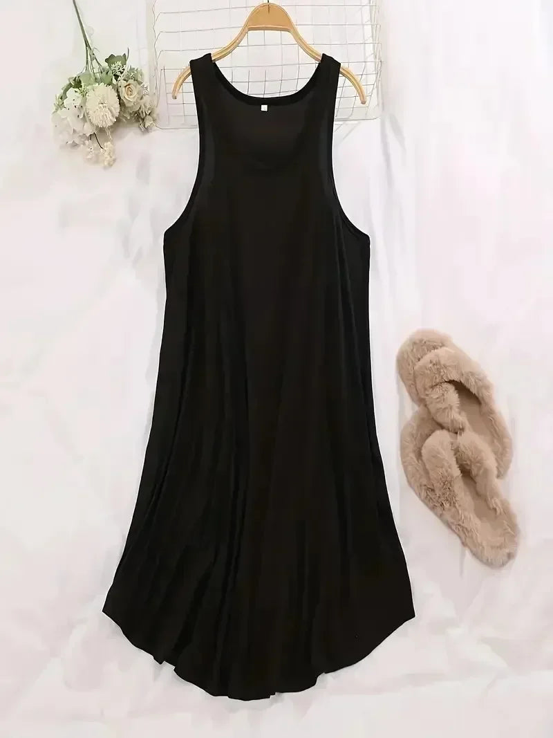 New Summer Women's Plus Size S-8XL U-Neck