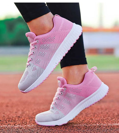 Women Sneakers Mix Color Gym Shoes