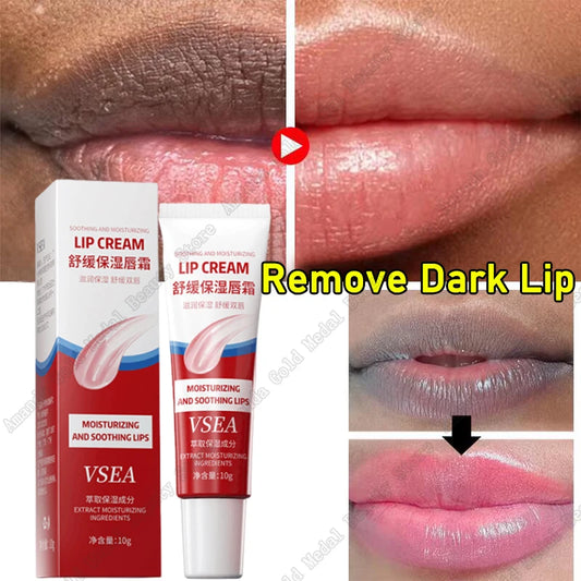 Remove Dark Lip Balm Fast Lightening Pink Lip Exfoliating Fade Lip Line Dead Skin Moisturizer Korean Care Products Beauty Health