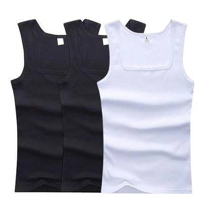 3pcs/lot Cotton Mens Tank Tops Sleeveless