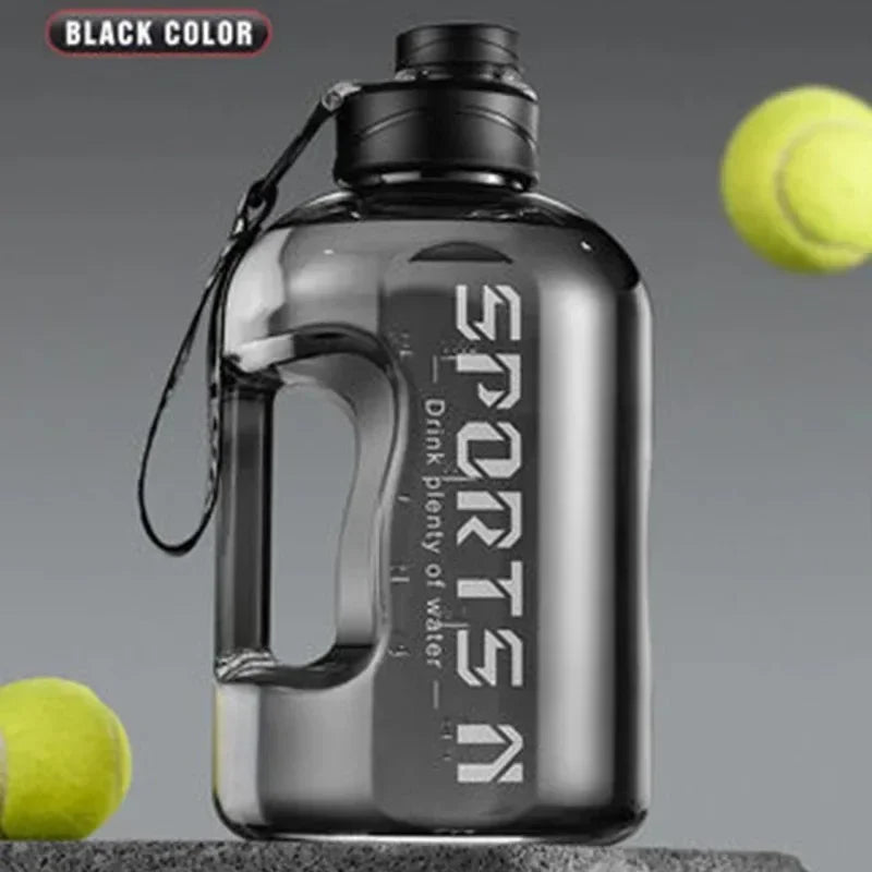 1.7L/2.7L/4L/5L Large Capacity Sports Water Bottle – Gym, Camping & Fitness Hydration Jug