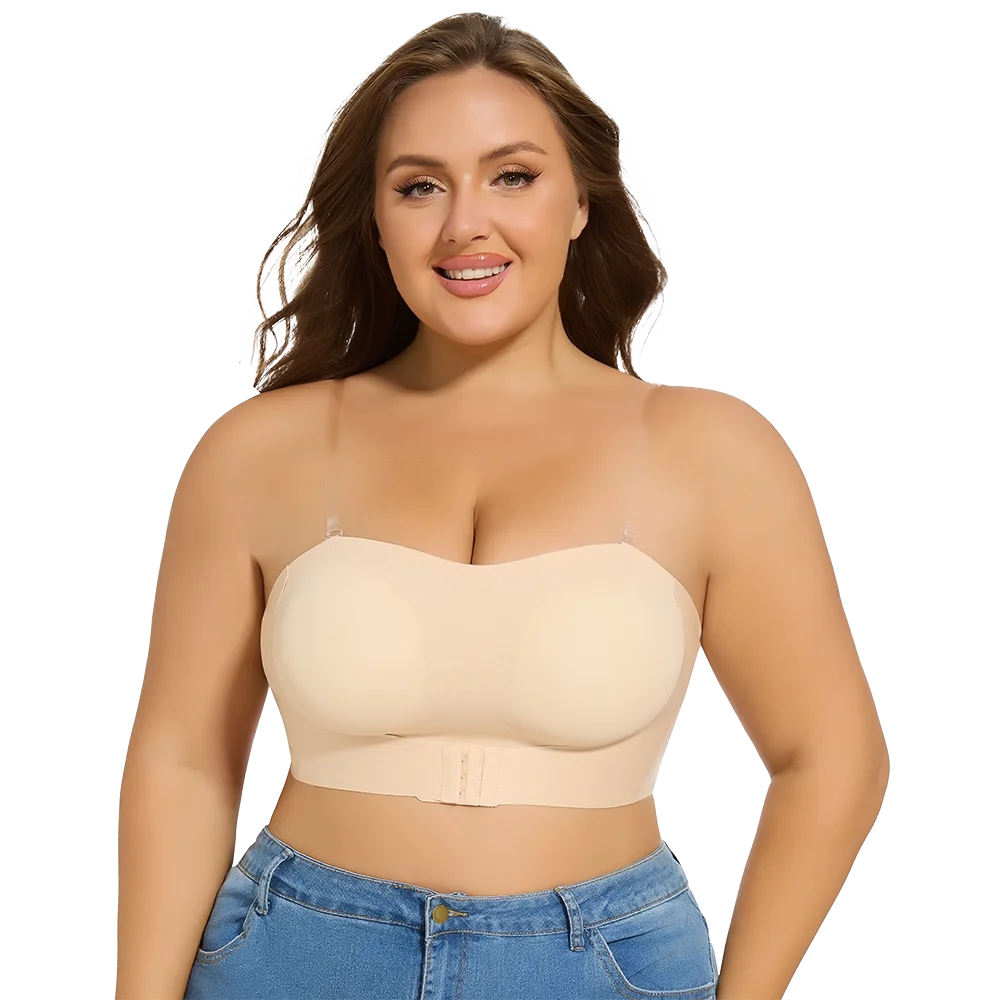 XL-4XL Women's Sexy Push-up Bra Wireless