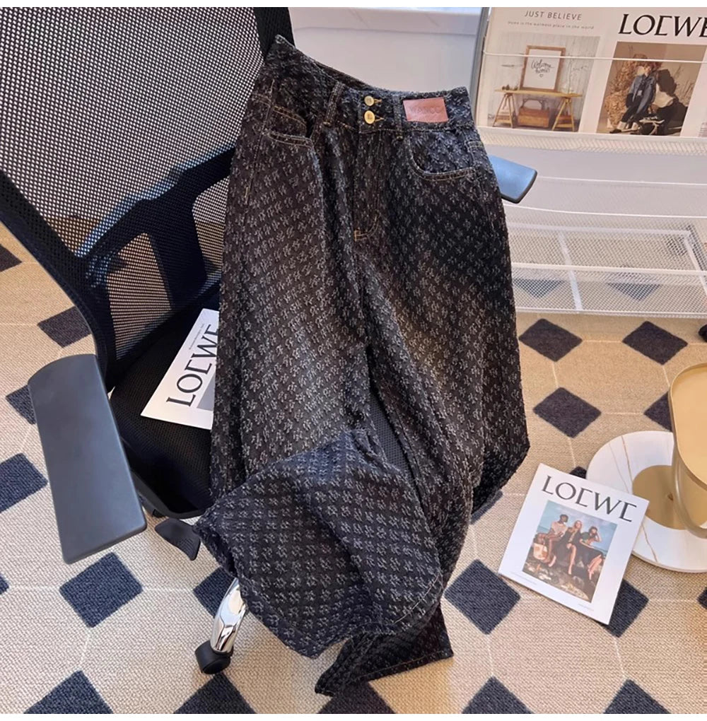 Black Denim Pants