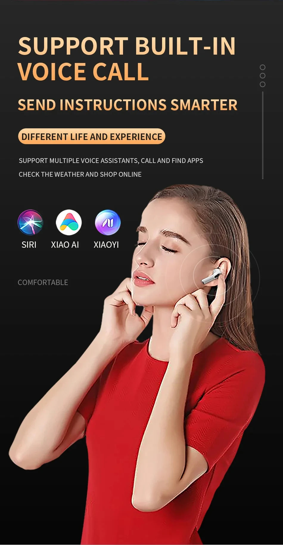 Air Pro 6 TWS Wireless Bluetooth For Apple iPhone 15 14 13 12 11 Pro Max Earphones Pods Earbuds For Xiaomi 14 Headset Headphone