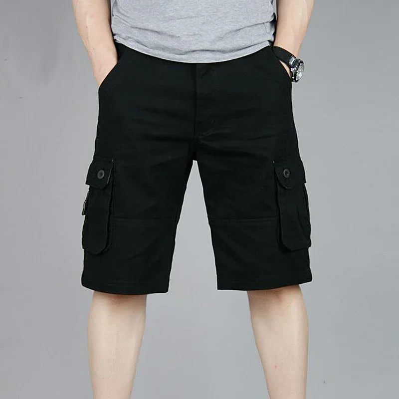 Cargo Shorts, Men Multi-Pocket Shorts