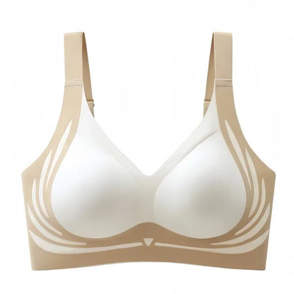 Women's Plus Size Seamless Bra Wide Adjustable Straps