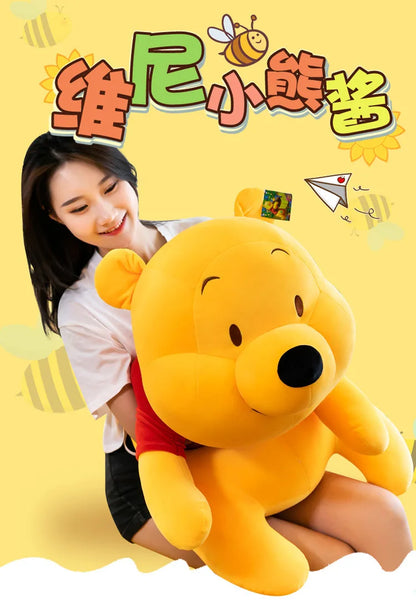 45cm Winnie the Pooh Plush Doll – Soft Disney Cartoon Stuffed Toy | Cute Gift for Girls & Kids’ Birthdays