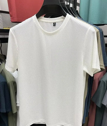 Mesh Ice Silk T-shirt