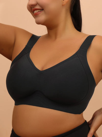 Big breasted sleeping bra for women 6XL without steel