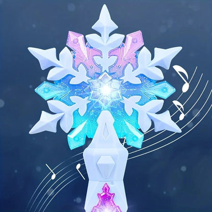 Light Up Princess Wand, Snowflake LED Magic Wand