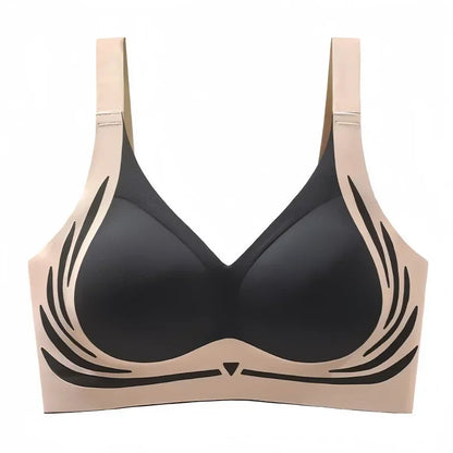 Women's Plus Size Seamless Bra Wide Adjustable Straps