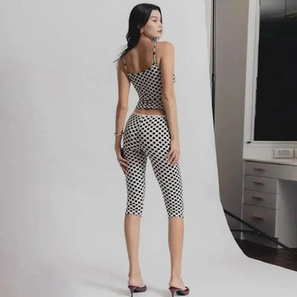 Polka Dot Pants Set