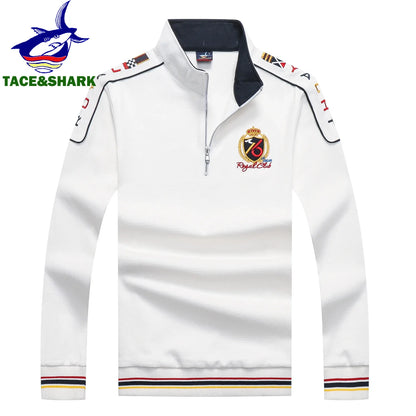 TACE&SHARK Casual Business Polo Shirt