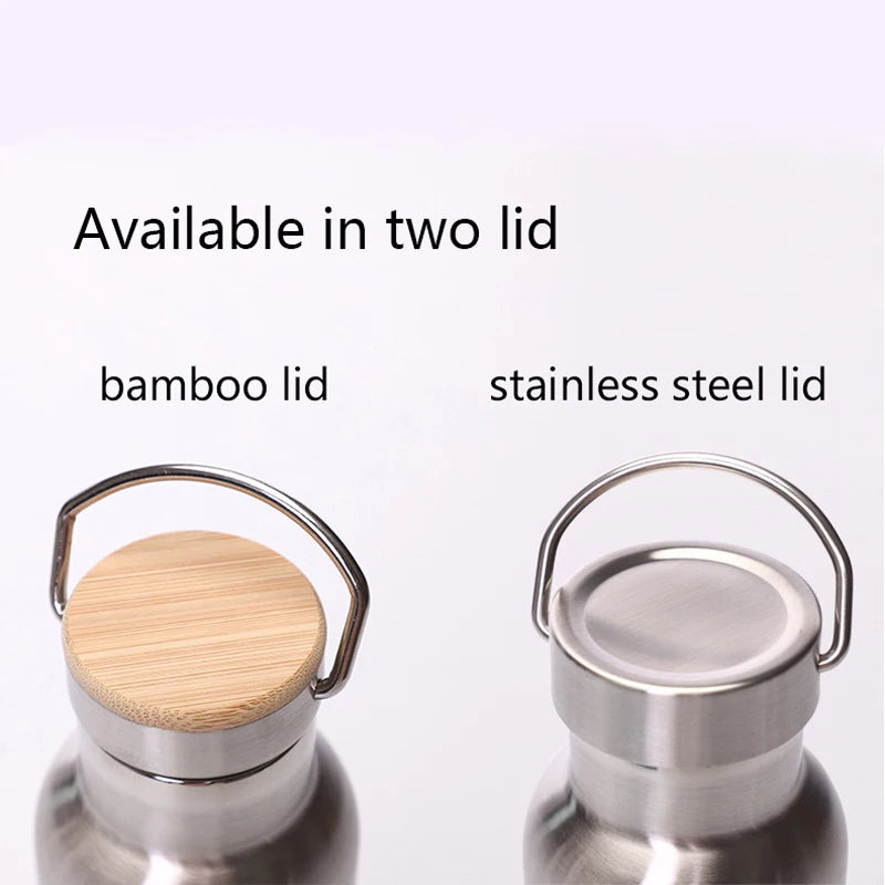 Double Wall Stainles Steel Water Bottle Thermos Bottle Keep Hot and Cold Insulated Vacuum Flask for Sport