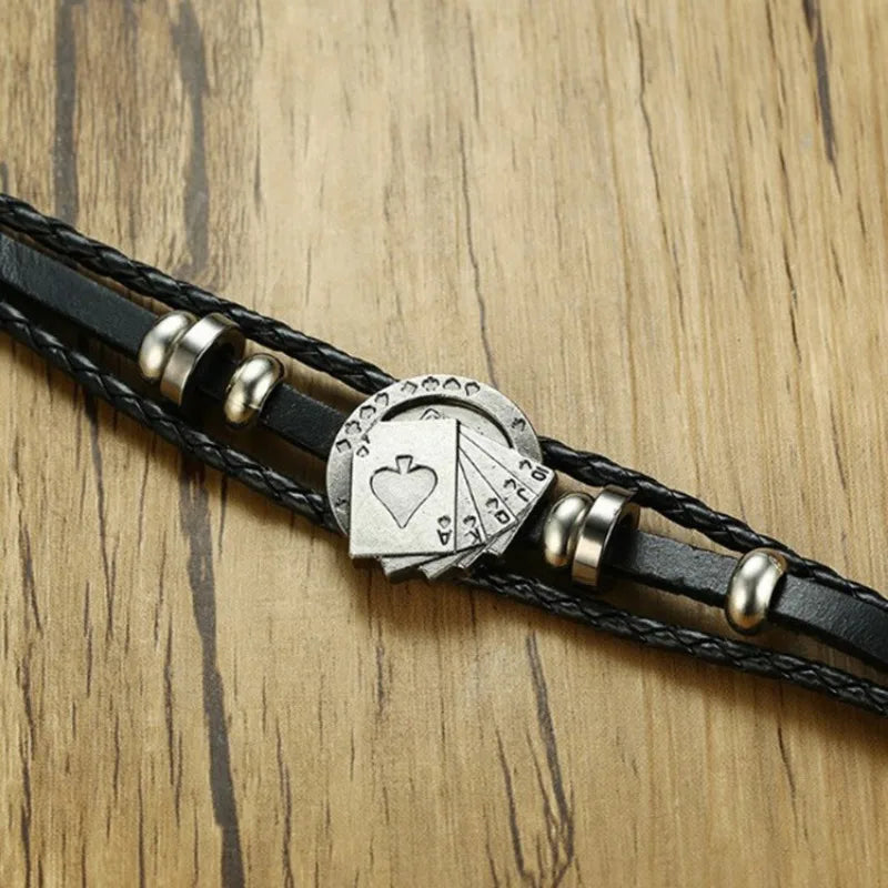 Woven Leather Bracelet