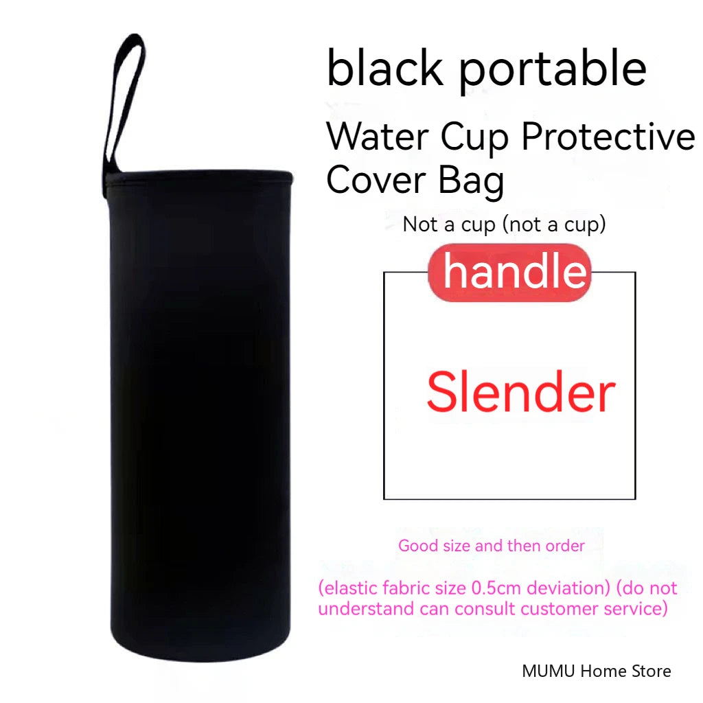 750ML – 1500ML Sports Water Bottle Sleeve – Neoprene Insulated Holder Bag