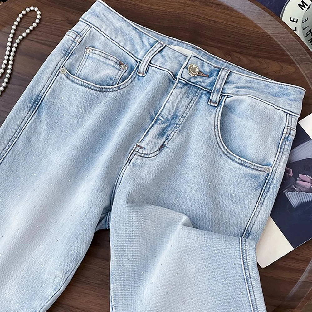 Diamonds Rivet Jeans