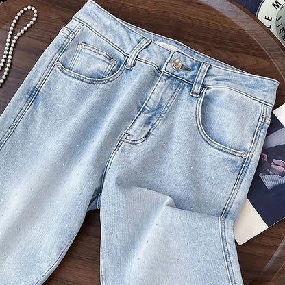 Diamonds Rivet Jeans