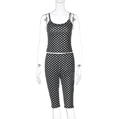 Polka Dot Pants Set
