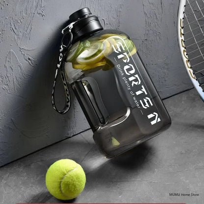 1.7L/2.7L/4L/5L Large Capacity Sports Water Bottle – Gym, Camping & Fitness Hydration Jug