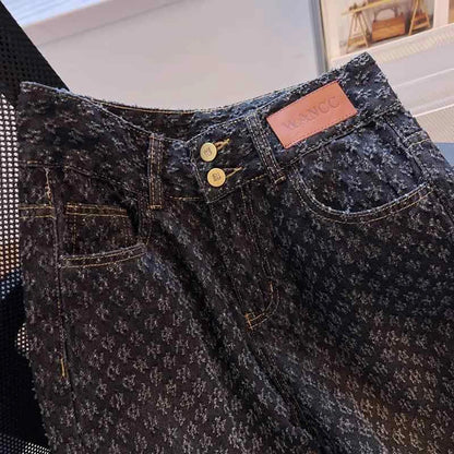 Black Denim Pants